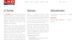 Desktop Screenshot of lkb.pl